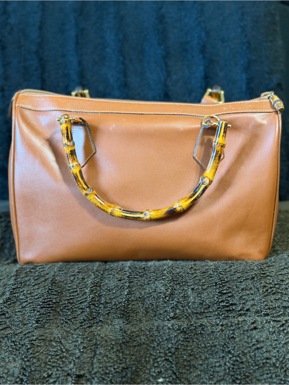 Gucci Bamboo handbag - Tan-Preloved